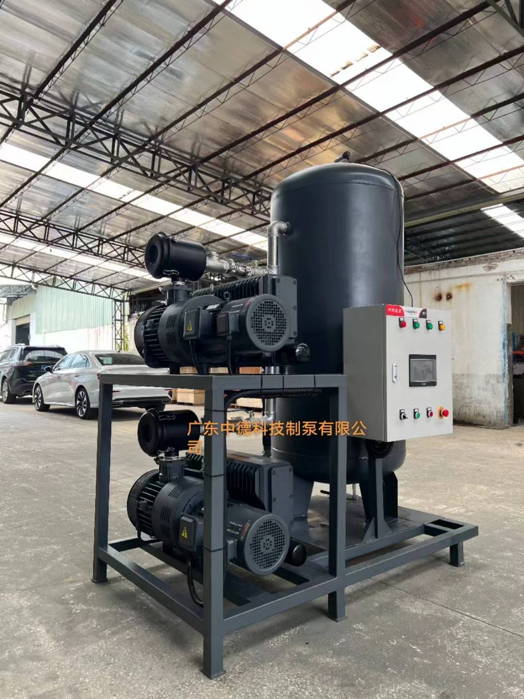 PLC  7.5KW真空機(jī)組